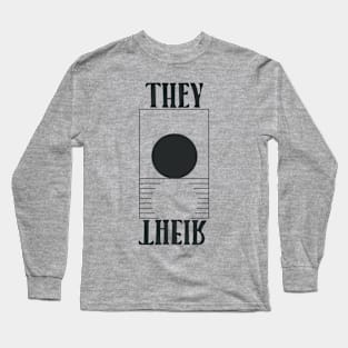 They I Their - Sunrise, Sunset version Long Sleeve T-Shirt